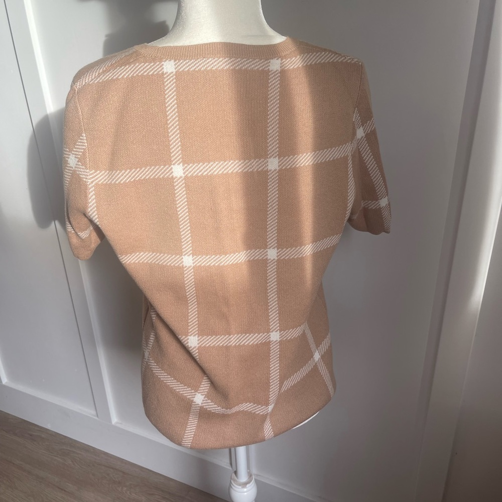 Windowpane Sweater - Picture 2 of 3